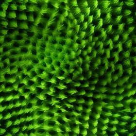 Spiral Pattern Green Plant Background