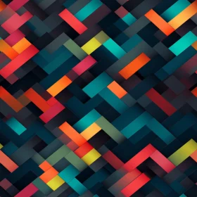 Colorful Geometric Pattern for Background or Texture