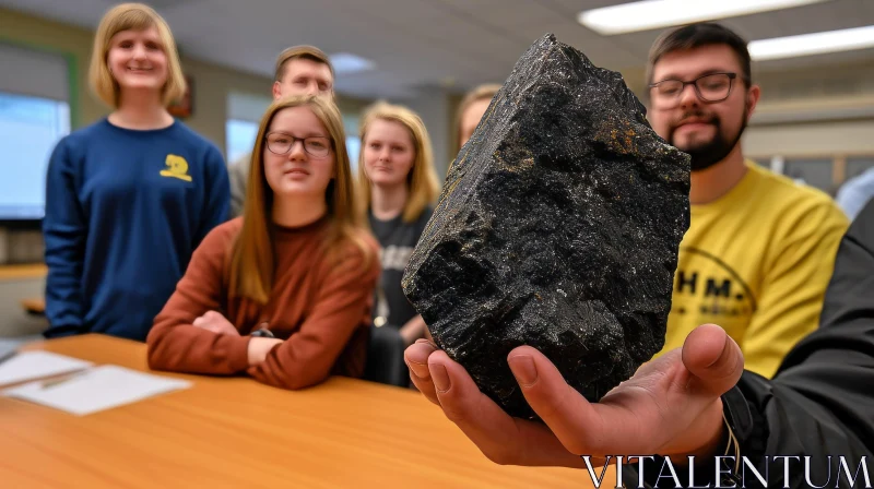 Exploring the Marvels of Coal: A Captivating Classroom Experience AI Image