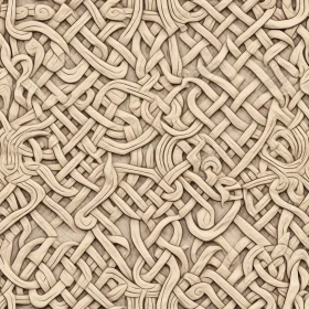 Stone Celtic Knot Texture - Seamless Gray Background Design