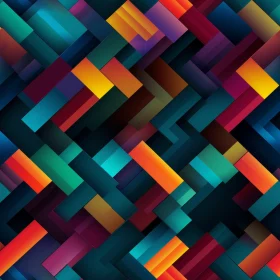 Modern Geometric Rectangles Pattern