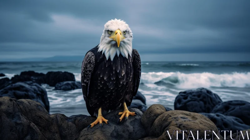 AI ART Majestic Eagle by Turbulent Waters