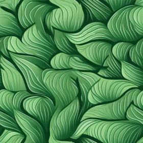 Green Leaves Seamless Pattern for Textures