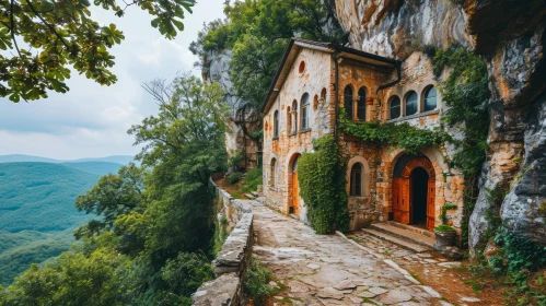 Stone House on a Majestic Mountain | Captivating Natural Beauty