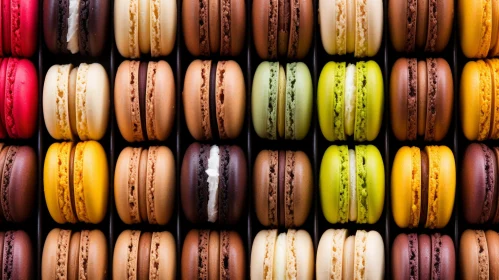 Colorful Macarons Box - Flavors and Colors Galore!