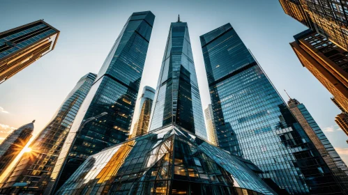 Impressive Skyscrapers in a Modern City | Stunning Architecture