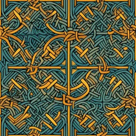 Intricate Celtic Knots Seamless Pattern