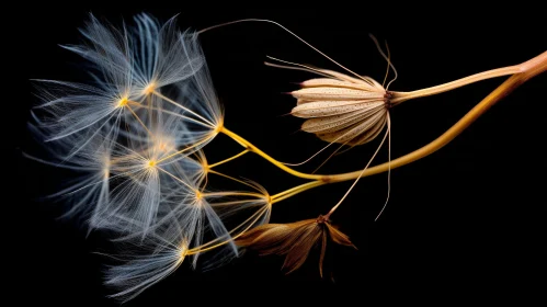 Dandelion Seed Head Close-up | Nature Photography