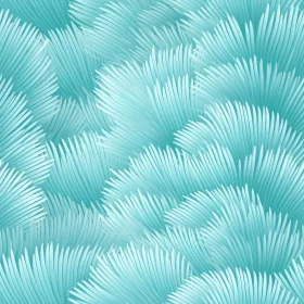 Soft Blue Feathers Seamless Pattern | Luxurious Background Texture