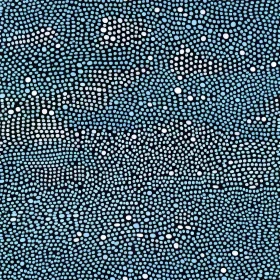 Blue and White Dots Seamless Pattern - Dynamic Movement Design
