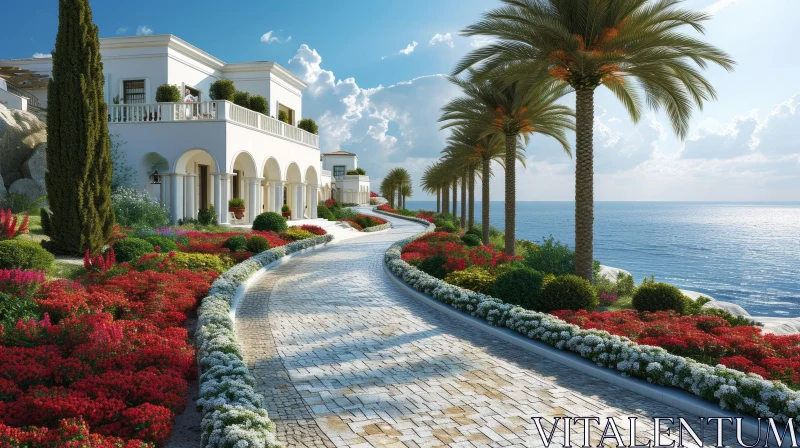 AI ART Luxury Mansion with Stunning Sea View | Real Estate and Travel Magazine