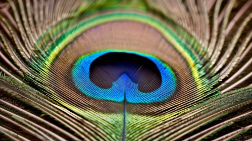 Exquisite Peacock Feather Close-Up | Nature's Beauty Revealed