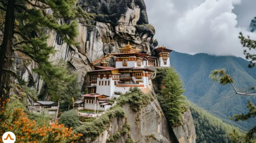 Discover the Enchanting Monastery on a Cliff in the Himalayas