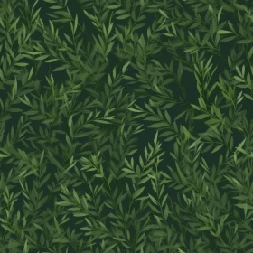 Green Leaves Seamless Pattern | Natural Background Design