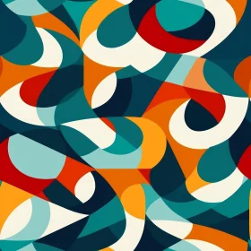 Colorful Abstract Painting for Modern Decor