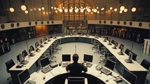 Technology in Action: A Vibrant Office Space