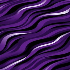 Luxurious Purple and Black Waves Pattern