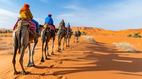 Camel Riding Adventure in Morocco's Sahara Desert