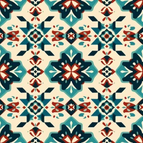 Moroccan Tiles Pattern - Intricate Geometric Design