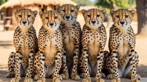 Majestic Cheetahs Portrait - Wildlife Photography