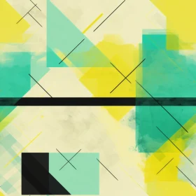 Colorful Geometric Abstraction Composition