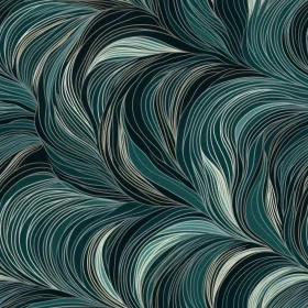 Elegant Wavy Lines Pattern for Wallpaper and Fabric