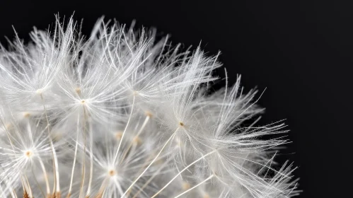 Close-up Dandelion Seed Head Photo