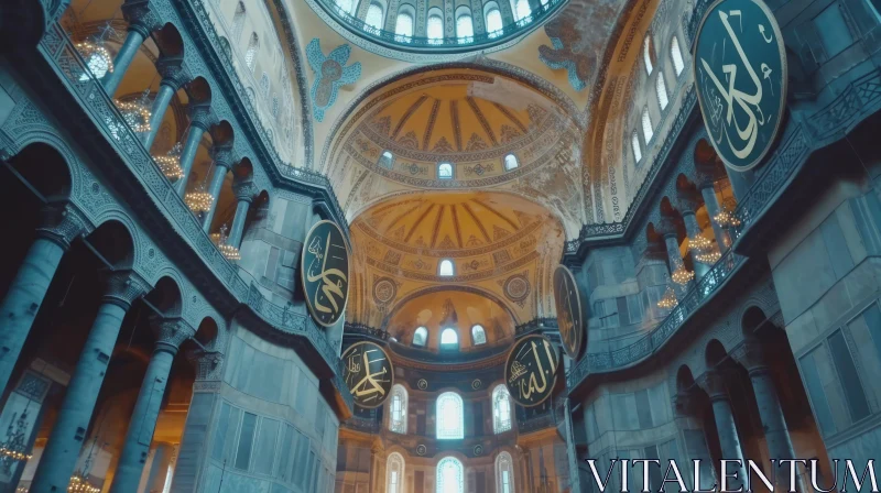 Discover the Magnificence of Hagia Sophia in Istanbul, Turkey AI Image