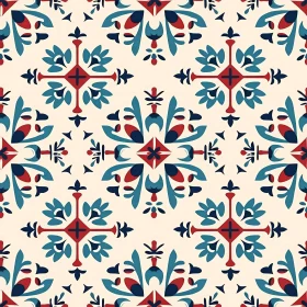 Moroccan Inspired Seamless Vector Pattern