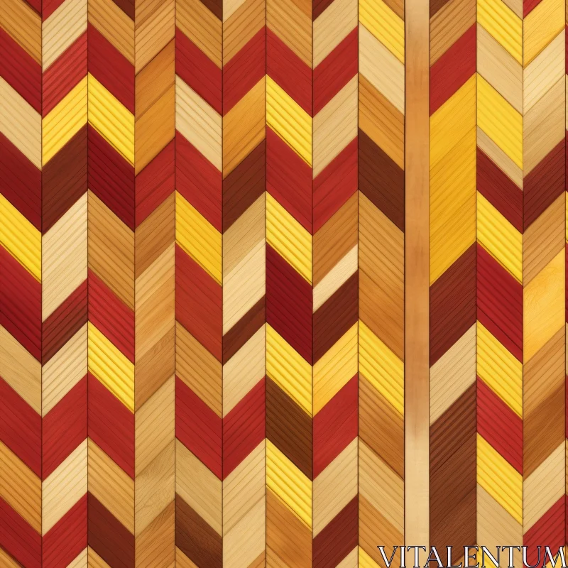 Herringbone Wood Pattern - Seamless Texture for Design Projects AI Image