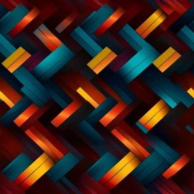 Multicolored Stripes Herringbone Pattern Background