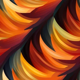 Colorful Abstract Waves Pattern for Design Projects