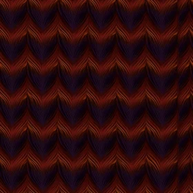 Dark and Moody Peacock Feather Pattern