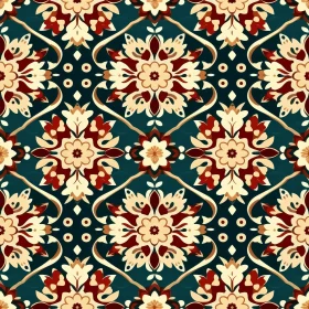 Moroccan-Inspired Seamless Pattern for Design Projects