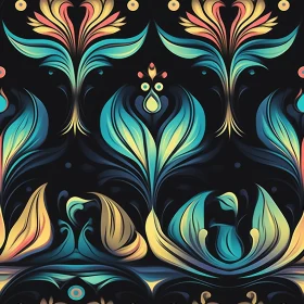 Luxurious Floral Pattern Design