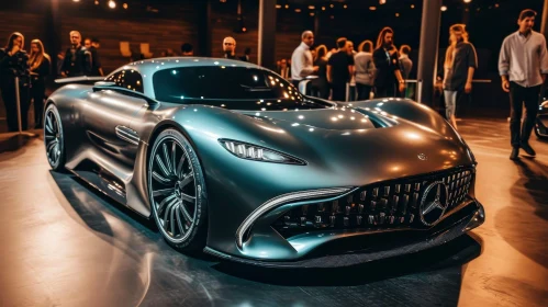 Futuristic Mercedes-Benz Vision EQXX Concept Car