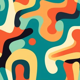 Fluid and Expressive Abstract Painting