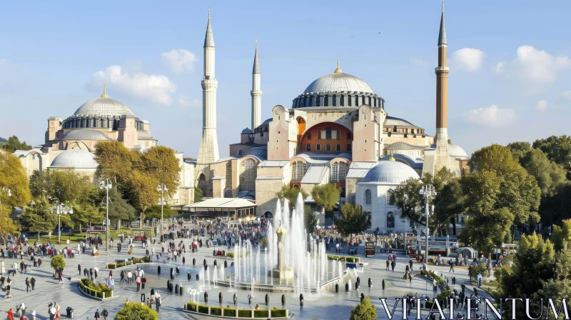 AI ART Hagia Sophia - A Captivating Blend of History and Culture