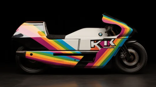 Colorful BMW K3 by Keith McAlely | Vintage-inspired Design