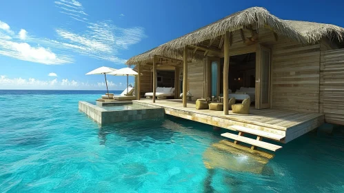 Luxurious Overwater Bungalow in the Maldives | Private Pool | Romantic Getaway