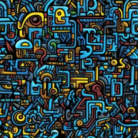 Colorful Geometric Pattern Design