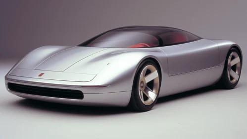 Stunning Silver Concept Car Inspired by Postmodern Architecture and Design