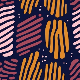 Organic Abstract Seamless Pattern