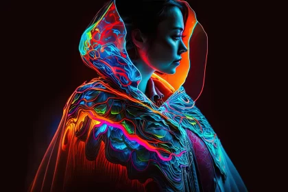 Captivating Glow-in-the-Dark Fashion: A Vibrant Fusion of Style and Fantasy