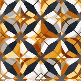 Interlocking Diamonds Geometric Pattern