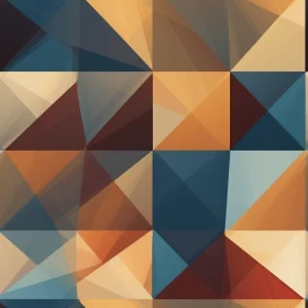 Harmonious Abstract Geometric Background