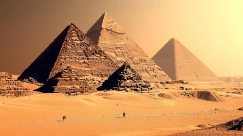 The Majestic Pyramids of Giza: A Glimpse into Ancient Egypt's Legacy