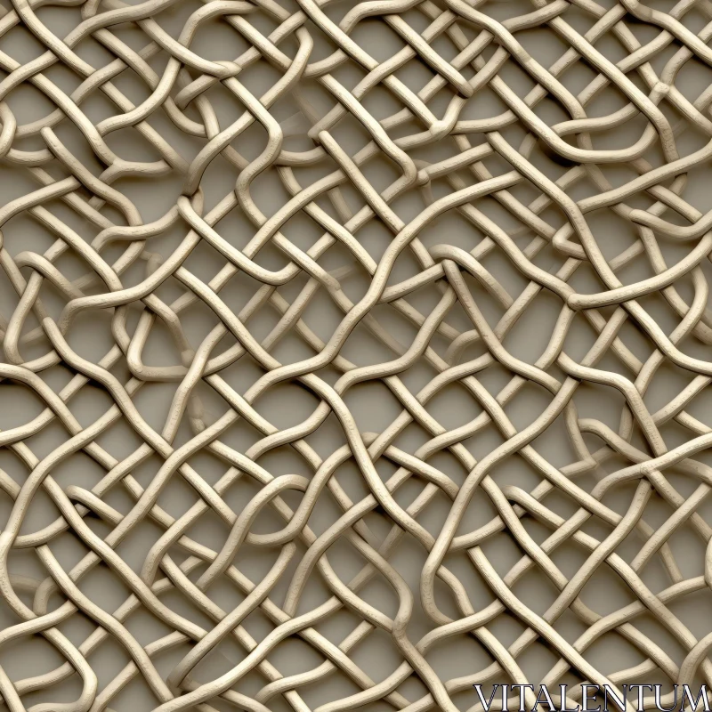 Wicker Basket Texture - Seamless High-Quality Design Element AI Image