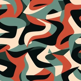 Dynamic Abstract Painting with Colorful Geometric Patterns