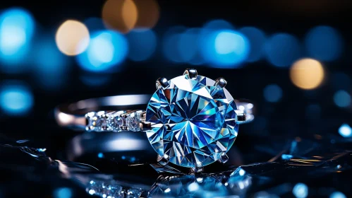 Exquisite White Gold Diamond Ring | Stunning Jewelry Piece